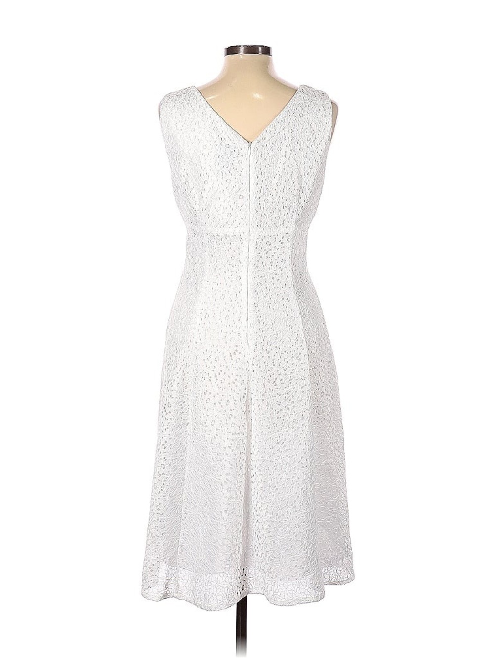 Rabbit Rabbit Rabbit White Lace Midi Dress - Picture 2 of 2